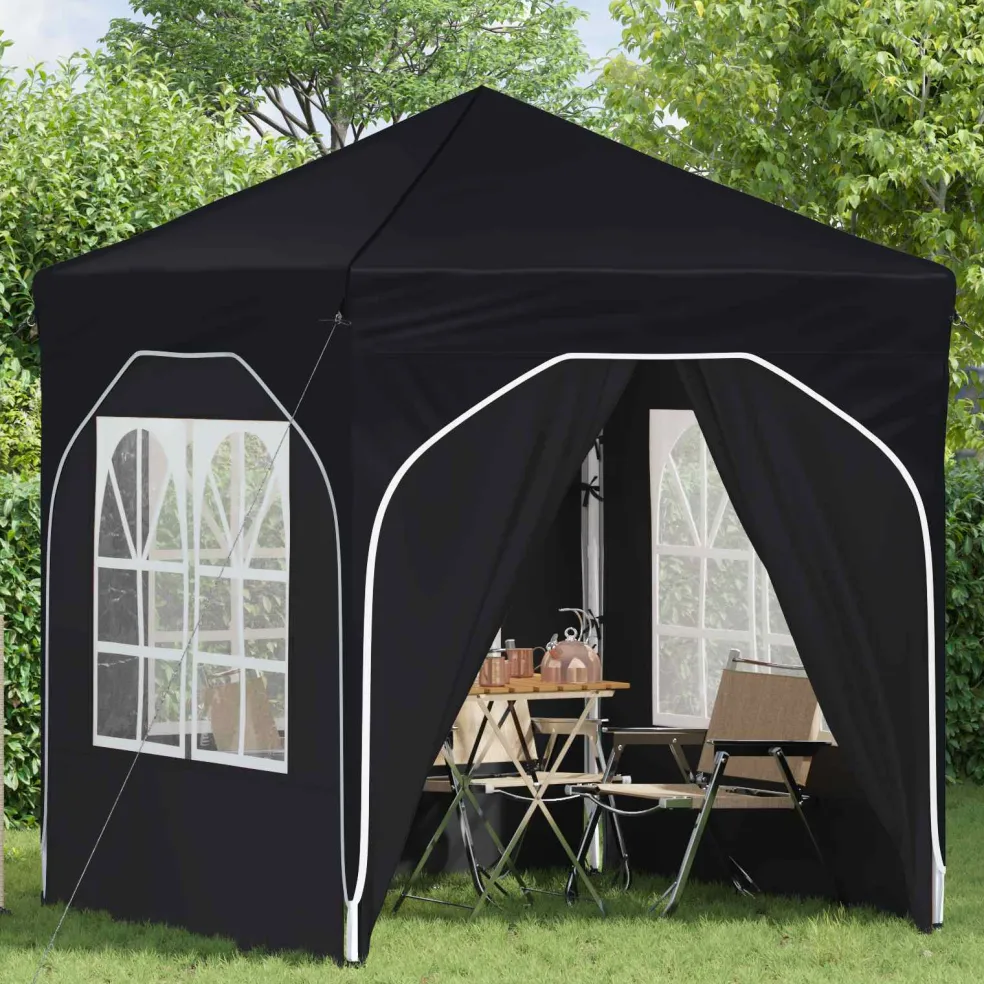 vidaXL Pop-up partytent 192 x 192 x 245 cm Antraciet
