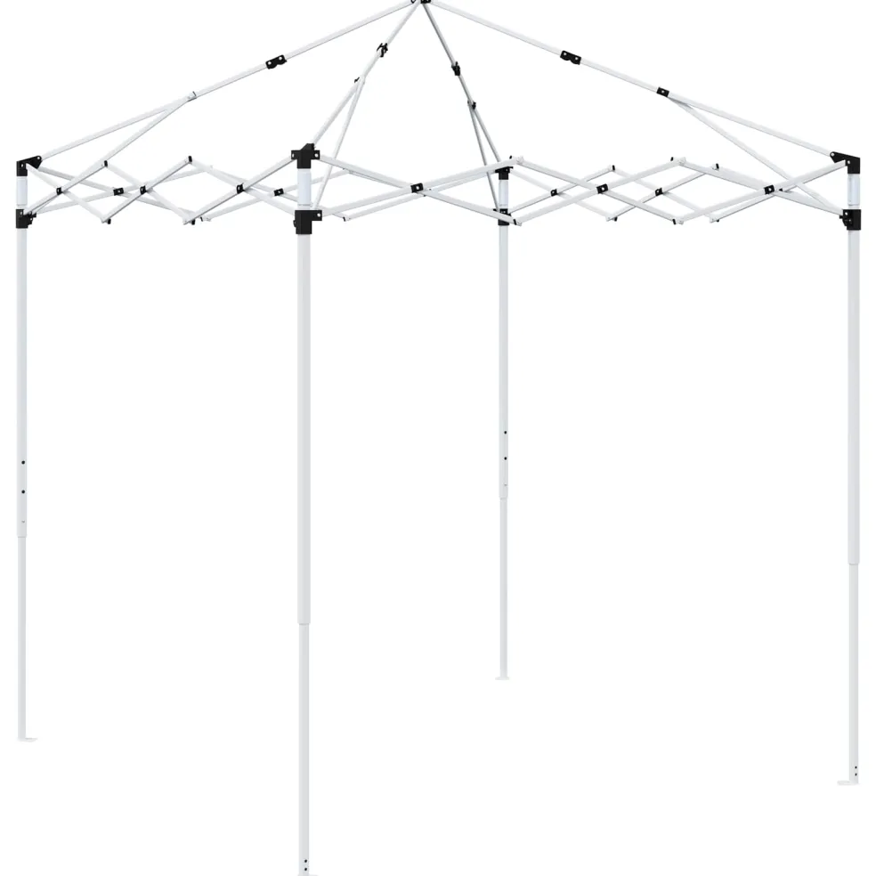 vidaXL Pop-up partytent 192 x 192 x 245 cm Antraciet