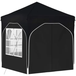 vidaXL Pop-up partytent 192 x 192 x 245 cm Antraciet