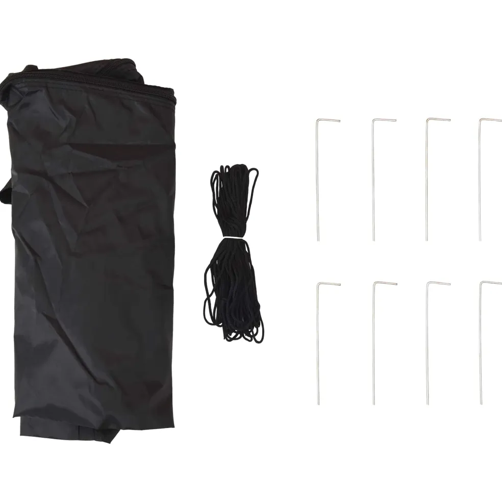 vidaXL Pop-up partytent 192 x 192 x 245 cm Antraciet