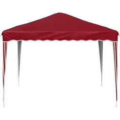 vidaXL Pop-up partytent 288 x 288 x 245 cm Bordeauxrood Oxford Stof