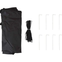 vidaXL Pop-up partytent 288 x 288 x 245 cm Crèmekleurig Oxford Stof