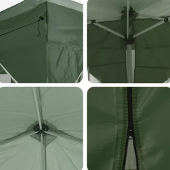 vidaXL Pop-up partytent 192 x 192 x 245 cm Groen