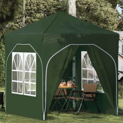 vidaXL Pop-up partytent 192 x 192 x 245 cm Groen