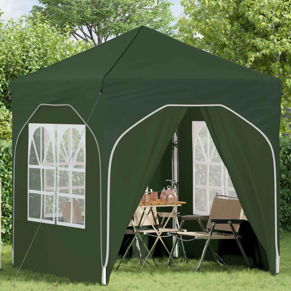 vidaXL Pop-up partytent 192 x 192 x 245 cm Groen