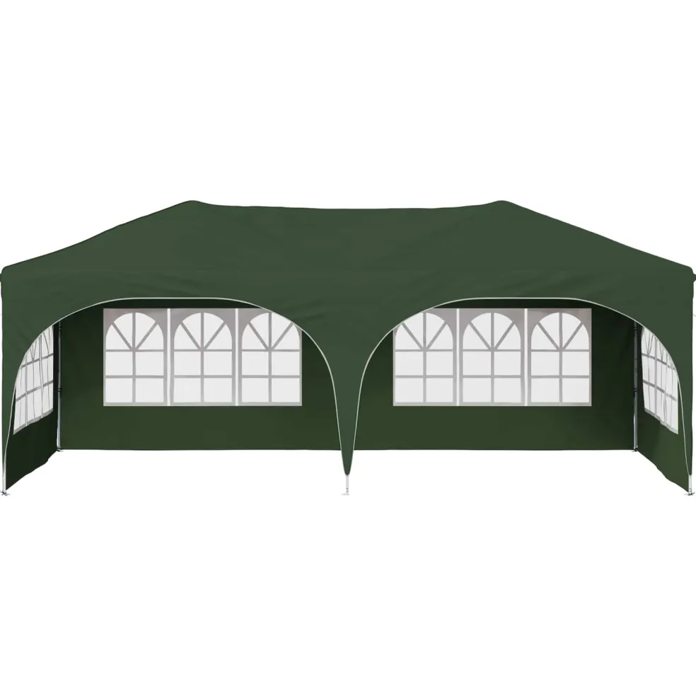 vidaXL Pop-up partytent 575 x 288 x 245 cm Groen Oxford Stof