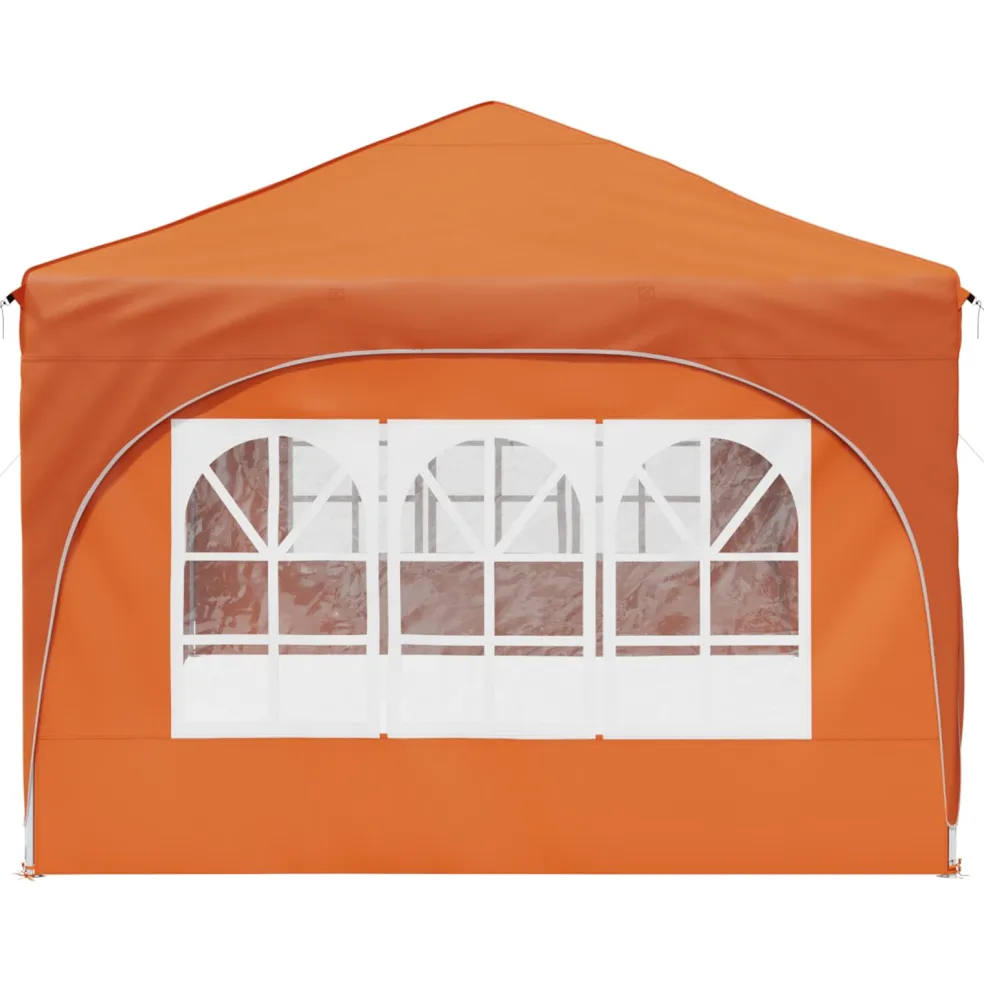 vidaXL Pop-up partytent 575 x 288 x 245 cm Oranje Oxford Stof