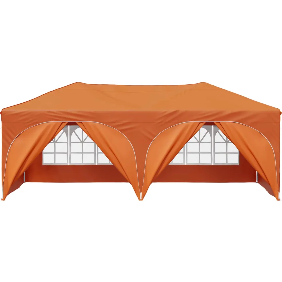 vidaXL Pop-up partytent 575 x 288 x 245 cm Oranje Oxford Stof