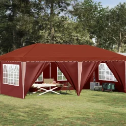 vidaXL Pop-up partytent 575 x 288 x 245 cm Terracotta