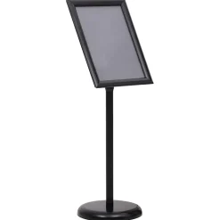 vidaXL Posterstandaard A3 aluminiumlegering zwart