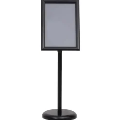 vidaXL Posterstandaard A3 aluminiumlegering zwart