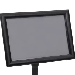 vidaXL Posterstandaard A3 aluminiumlegering zwart