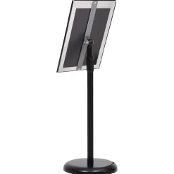 vidaXL Posterstandaard A3 aluminiumlegering zwart