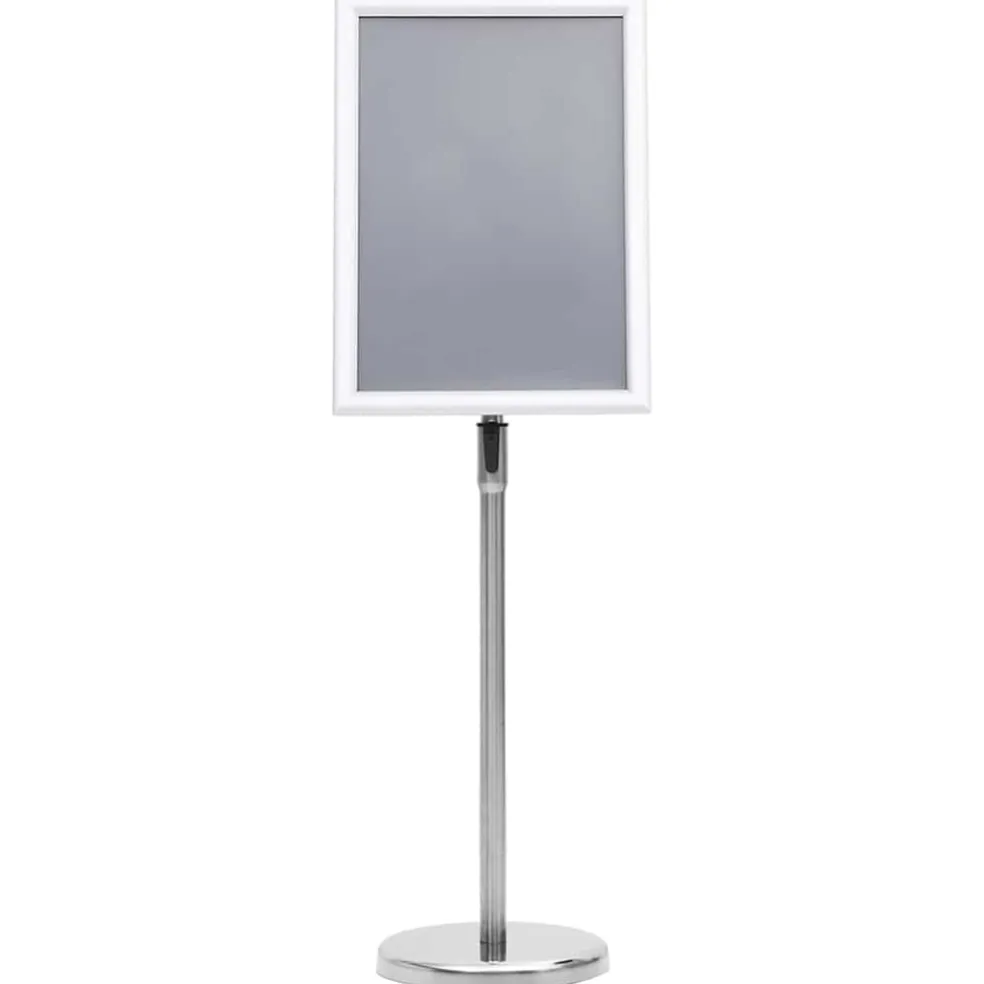 vidaXL Posterstandaard A3 aluminiumlegering zilverkleurig