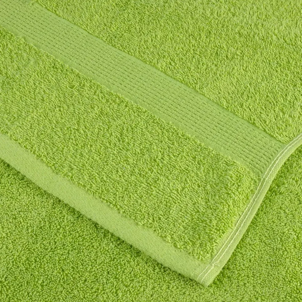 vidaXL Premium washandjes SOLUND 2 st appelgroen 30x30 cm 600 g/m2
