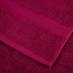 vidaXL Premium washandjes SOLUND 2 stuks Bordeaux 30x30cm 600 g/m²