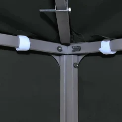 vidaXL Prieeldak 310 g/m² 3x3 m grijs