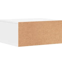 vidaXL Printerkastje 49x40x22,5 cm bewerkt hout wit