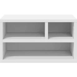vidaXL Printerkastje 40x32x22,5 cm bewerkt hout wit