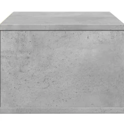 vidaXL Printerkastje 49x40x22,5 cm bewerkt hout betongrijs