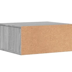 vidaXL Printerkastje 49x40x22,5 cm bewerkt hout grijs sonoma eiken
