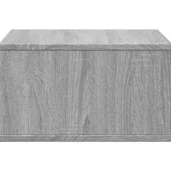 vidaXL Printerkastje 49x40x22,5 cm bewerkt hout grijs sonoma eiken