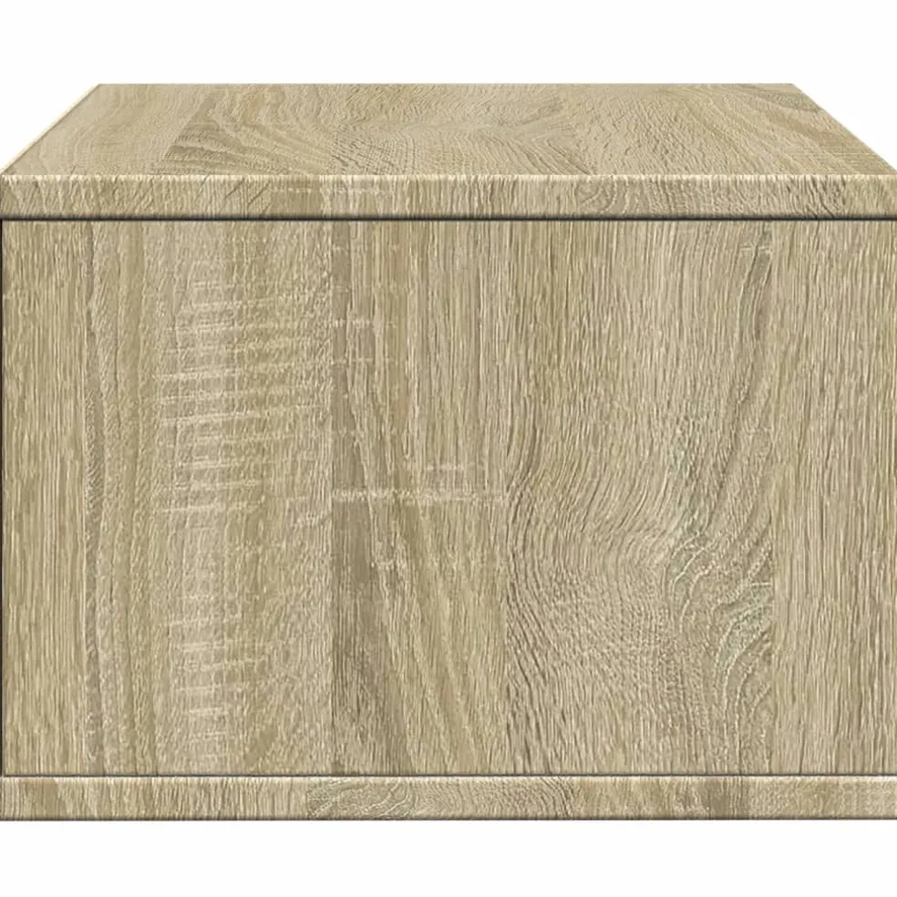 vidaXL Printerkastje 40x32x22,5 cm bewerkt hout sonoma eikenkleurig