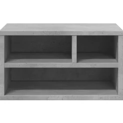 vidaXL Printerkastje 40x32x22,5 cm bewerkt hout betongrijs