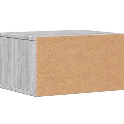 vidaXL Printerkastje 40x32x22,5 cm bewerkt hout grijs sonoma eiken