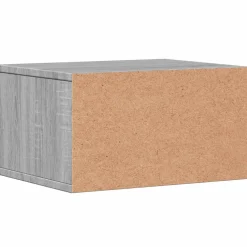 vidaXL Printerkastje 40x32x22,5 cm bewerkt hout grijs sonoma eiken