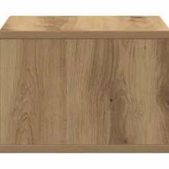 vidaXL Printerstand Artisan Eiken 40 x 32 x 22,5 cm Bewerkt hout