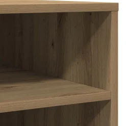 vidaXL Printerstand artisanaal eikenkleurig 60 x 50 x 67 cm