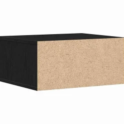 vidaXL Printerstand Zwart eiken 49 x 40 x 22,5 cm Bewerkt hout