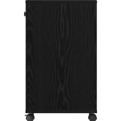 vidaXL Printerstand Zwart eiken 60 x 40 x 68,5 cm Bewerkt hout