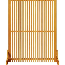 vidaXL Privacyscherm Bruin 79,5 x 50 x 110 cm Massief Acaciahout