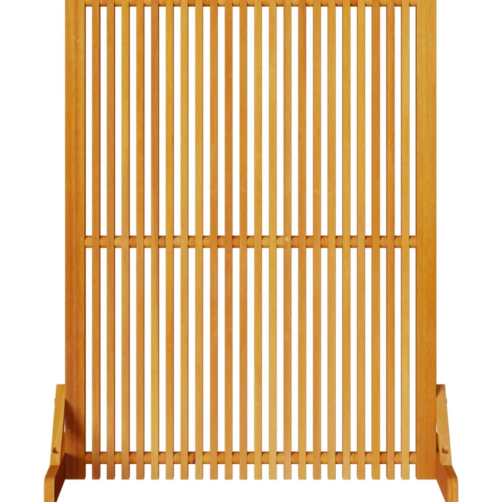 vidaXL Privacyscherm Bruin 79,5 x 50 x 110 cm Massief Acaciahout