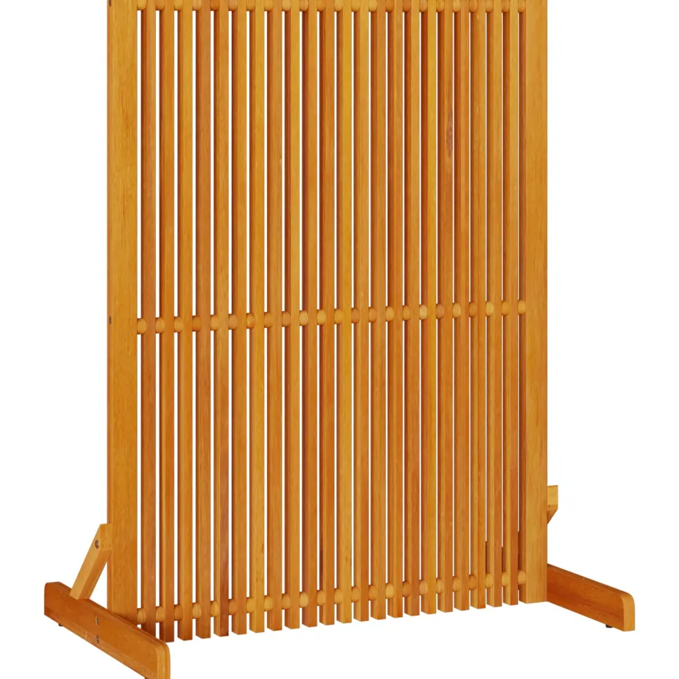 vidaXL Privacyscherm Bruin 79,5 x 50 x 110 cm Massief Acaciahout