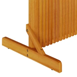 vidaXL Privacyscherm Bruin 79,5 x 50 x 110 cm Massief Acaciahout