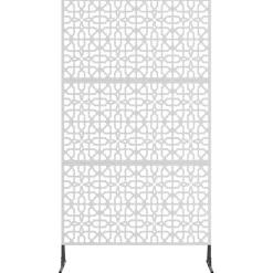 vidaXL Privacyscherm 100 x 50 x 180 cm Gegalvaniseerd staal zilver