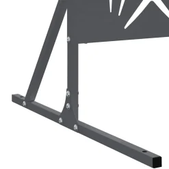 vidaXL Privacyscherm 100 x 50 x 180 cm Staal Antraciet