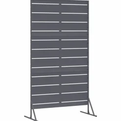 vidaXL Privacyscherm 100 x 50 x 180 cm Staal Antraciet