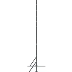 vidaXL Privacyscherm 100 x 50 x 180 cm Staal Antraciet