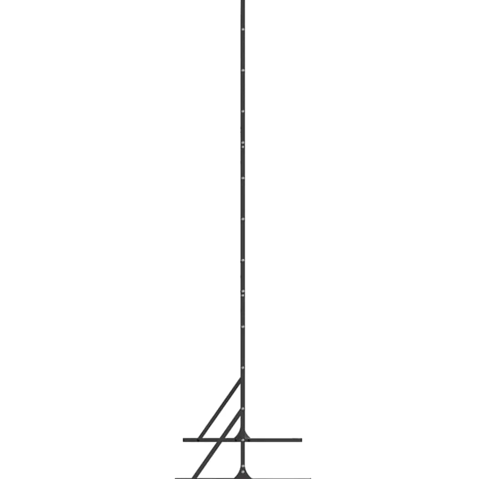 vidaXL Privacyscherm 100 x 50 x 180 cm Staal Antraciet
