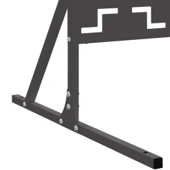 vidaXL Privacyscherm 100 x 50 x 180 cm Staal Antraciet