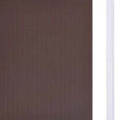 vidaXL Privacystrip 35x0,19 m PVC bruin