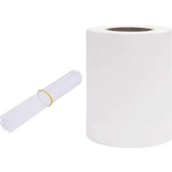 vidaXL Privacystrip 35x0,19 m PVC wit
