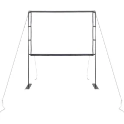 vidaXL Projectiescherm met standaards 84 inch 4:3