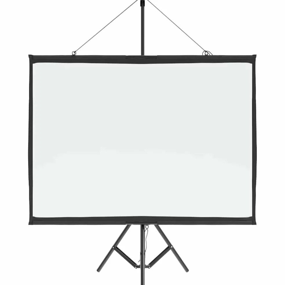 vidaXL Projectiescherm met statief 50 inch 4:3
