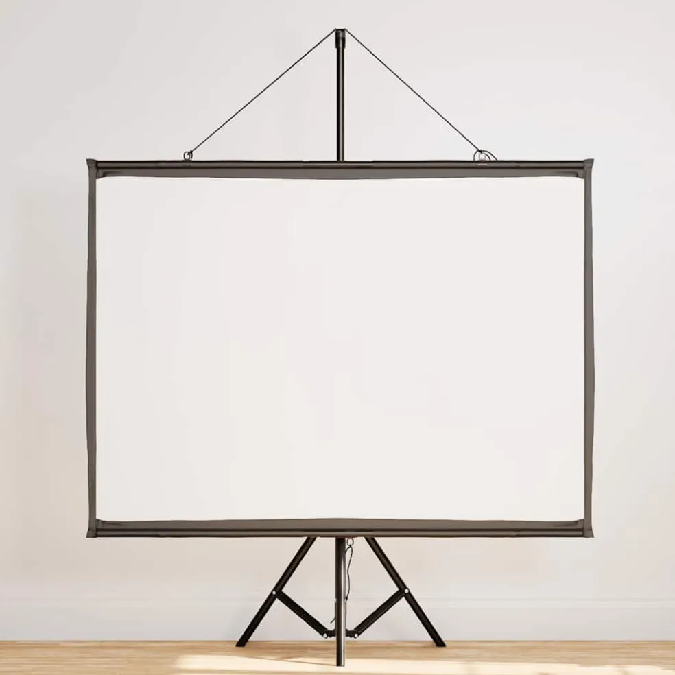 vidaXL Projectiescherm met statief 50 inch 4:3