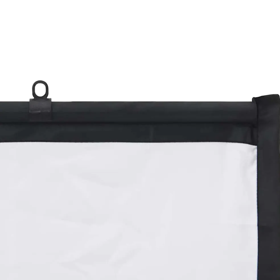 vidaXL Projectiescherm wandhangend 50 inch 4:3